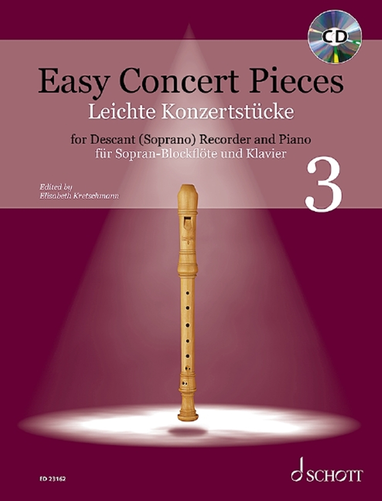 Easy Concert Pieces Band 3: Recorder: Instrumental Album