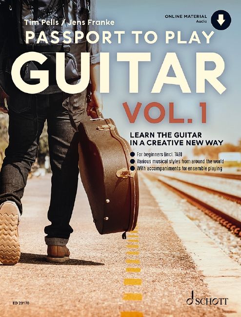 Jens Franke Tim Pells: Passport To Play Guitar Vol. 1 Band 1: Guitar Solo: