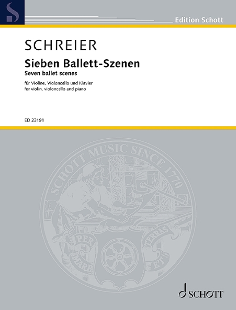 Anno Schreier: Seven ballet scenes: Chamber Ensemble: Score and Parts