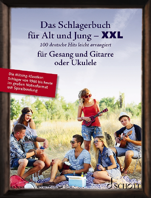 Das Schlagerbuch für Alt und Jung XXL: Vocal and Guitar: Mixed Songbook