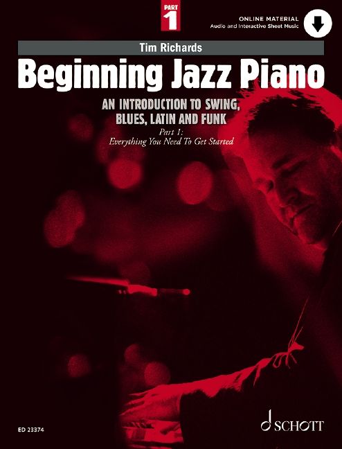 Tim Richards: Beginning Jazz Piano 1: Piano Solo: Instrumental Tutor