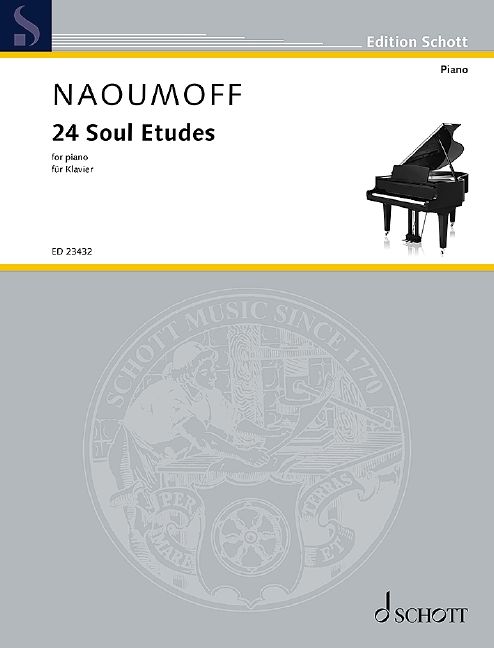 Emile Naoumoff: 24 Soul Etudes: Piano Solo: Instrumental Album