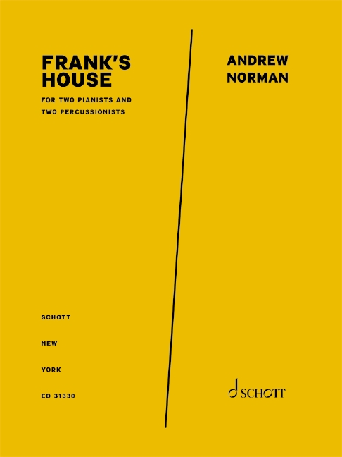 Andrew Norman: Frank's House: Piano Trio: Instrumental Work