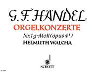 Georg Friedrich Händel: Organ Concerto No. 1 In G Minor: Organ: Instrumental