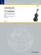 Antonio Vivaldi: Twelve Sonatas Op.2 - Volume 2: Violin: Instrumental Album