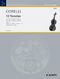 Arcangelo Corelli: 12 Sonatas Opus 5 Book 1: Violin: Instrumental Album