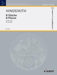 Paul Hindemith: Stucke(8): Flute: Instrumental Work