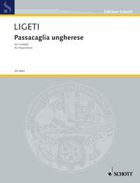 Gy�rgy Ligeti: Passacaglia Ungherese: Harpsichord: Instrumental Work