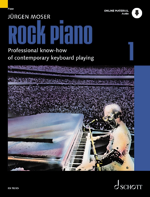 Juergen Moser: Rock Piano Band 1: Piano: Instrumental Album