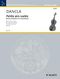 Charles Dancla: Petits airs variés op. 89: Violin: Instrumental Album