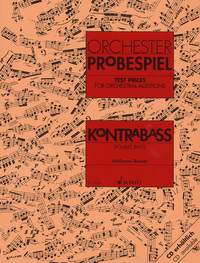 Orchester Probespiel Kontrabass: Double Bass: Instrumental Album
