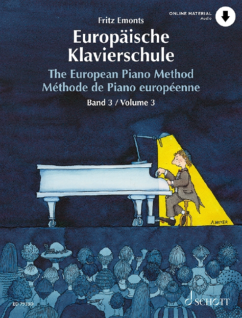 Fritz Emonts: The European Piano Method Band 3: Piano: Instrumental Tutor