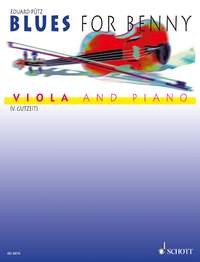 E. Puetz: Blues For Benni: Viola: Instrumental Work