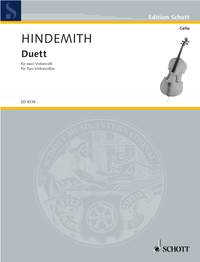 Paul Hindemith: Duett: Cello Duet: Instrumental Work