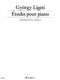 Gyrgy Ligeti: Etudes For Piano Troisieme Livre: Piano: Instrumental Album