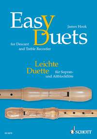 James Hook: Easy Duets: Recorder Ensemble: Instrumental Album