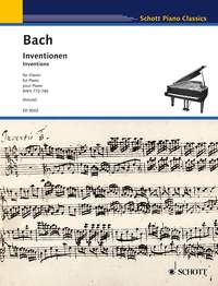 Johann Sebastian Bach: Invenzioni E Sinfonie: Piano
