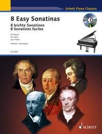 8 Easy Sonatines: Piano: Instrumental Album