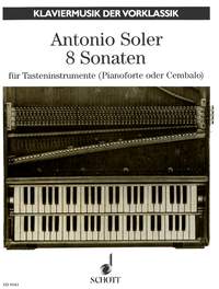 Padre Antonio Soler: 8 Sonatas: Piano or Harpsichord: Instrumental Album