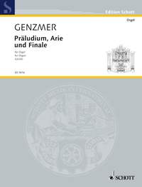 Harald Genzmer: Prelude  Aria and Finale GeWV 413: Organ: Instrumental Work