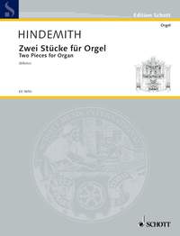 Paul Hindemith: Two Pieces for Organ: Organ