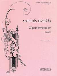 Antonn Dvo?k: Zigeunermelodien Op.55: Voice: Vocal Work