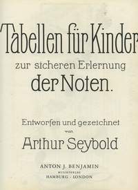 Arthur Seybold: Tabellen für Kinder: Violin