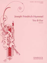Joseph Friedrich Hummel: Trio in B Flat: Clarinet Ensemble