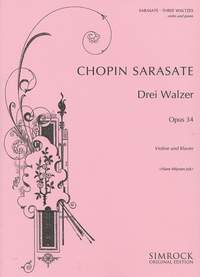 Pablo de Sarasate: Waltz op. 34-2: Violin