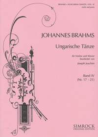 Johannes Brahms: Ungarische Tanze 4: Violin: Instrumental Album