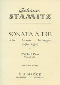 Alfred Moffat: Trio Sonata in G Major: Chamber Ensemble