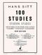 Hans Sitt: 100 Studies - Etden - tudes Opus 32 Vol. 3: Violin: Miniature Score