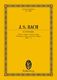 Johann Sebastian Bach: Cantata No 12 Weinen  Klagen: Orchestra: Miniature Score
