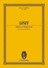 Franz Liszt: Missa Choralis: SATB: Miniature Score