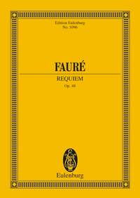 Gabriel Faur: Requiem Op 48: SATB: Miniature Score