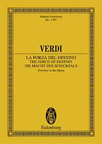 Giuseppe Verdi: Forza Del Destino Ouverture: Orchestra: Miniature Score