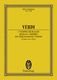Giuseppe Verdi: Overture  Die Sizilianische Vesper: Orchestra: Miniature Score