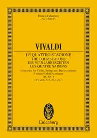 Antonio Vivaldi: The Four Seasons Op. 8 No. 1 RV 269 / PV 241: Violin: Miniature