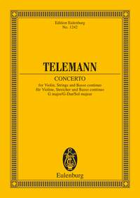 Georg Philipp Telemann: Concerto G Major: Violin