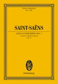 Camille Saint-Sans: Cello Concerto No 1 In A Minor Op. 33: Orchestra: Miniature