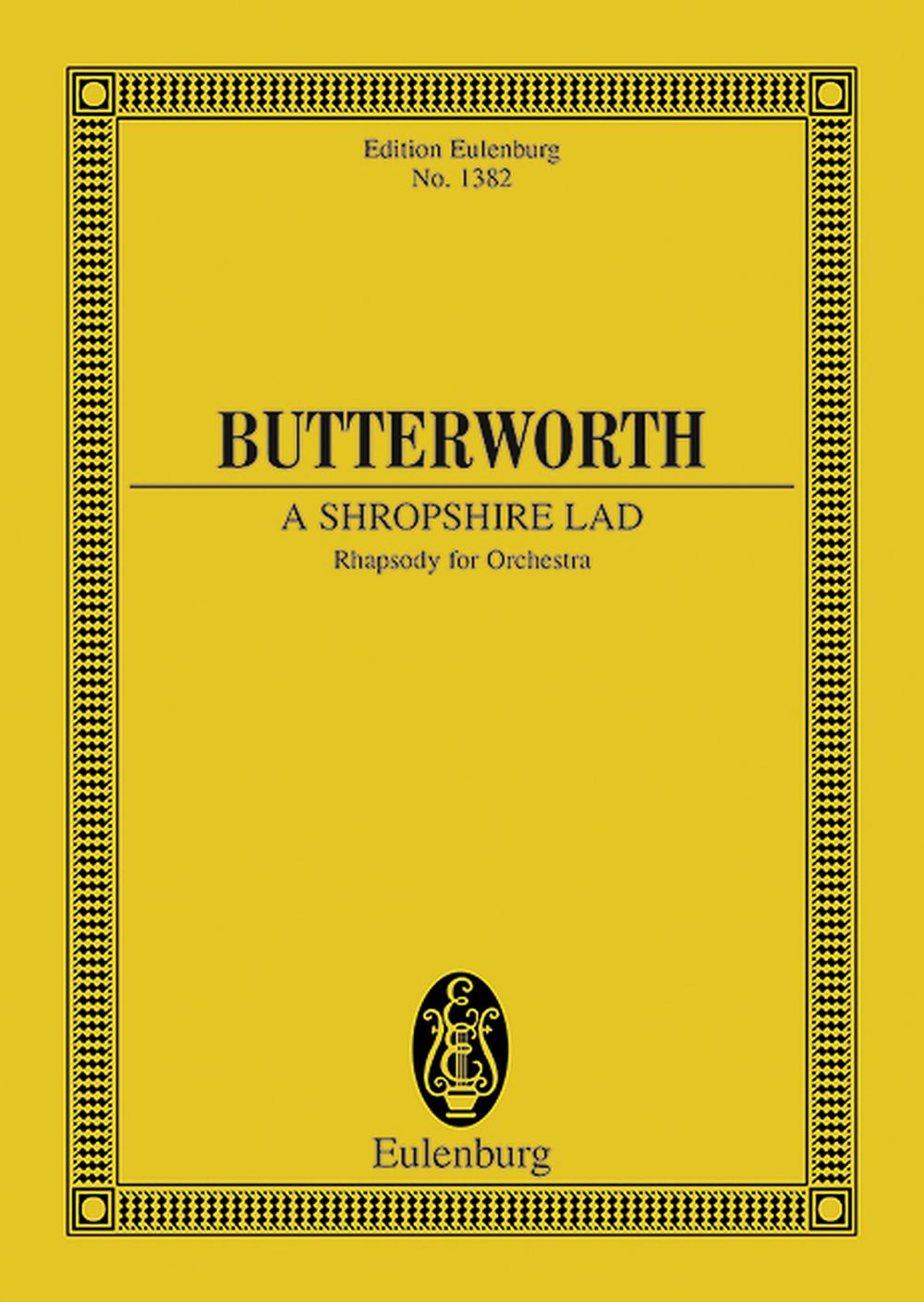George Butterworth: A Shropshire Lad: Orchestra: Miniature Score