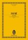 Gabriel Faur: lgie Op 24 For Cello & Orcheatra: Cello: Miniature Score
