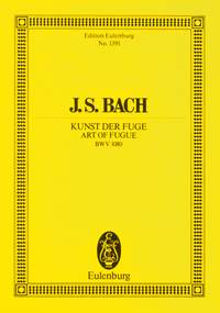 Johann Sebastian Bach: The Art Of The Fugue BWV 1080: Ensemble: Miniature Score