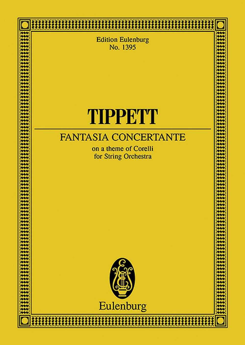 Michael Tippett: Fantasia Concertante on a Theme of Corelli: String Orchestra: