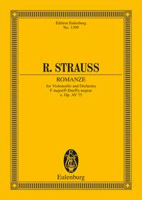 Richard Strauss: Romanze Per V.Llo Orchestra Op.Av 75 - Etp: Cello: Miniature