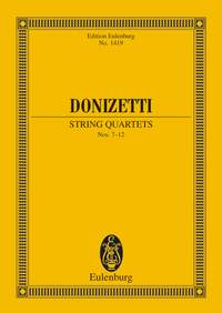 Gaetano Donizetti: String Quartets No. 7-12: String Quartet