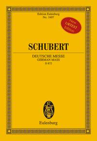 Franz Schubert: Deutsche Messe D 872: Mixed Choir