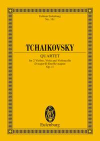 Pyotr Ilyich Tchaikovsky: Quartet No. 1 D Major Op. 11 CW 90: String Quartet: