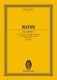 Franz Joseph Haydn: String Quartet In E Flat Major Op. 20 No. 1: String Quartet: