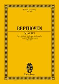 Ludwig van Beethoven: String Quartet In F Major Op. 18 No. 1: String Quartet: